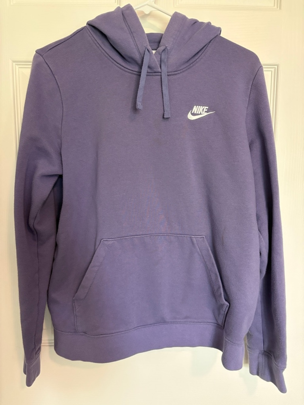 Nike Lavender Hoodie with White Swoosh